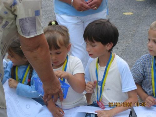 Loučení dětí z MŠ - 28.6.2005